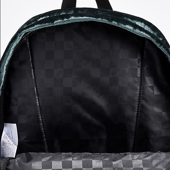 vans backpack velvet